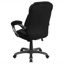 Pemberly Row Contemporary High Back Upholstered Office Chair In Black -CYMAX Sales 2773974 3 L