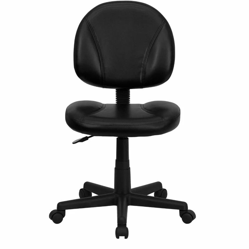 Pemberly Row Contemporary Ergonomic Office Swivel Chair In Black 5 Pemberly Row Contemporary Ergonomic Office Swivel Chair In Black - Image 3
