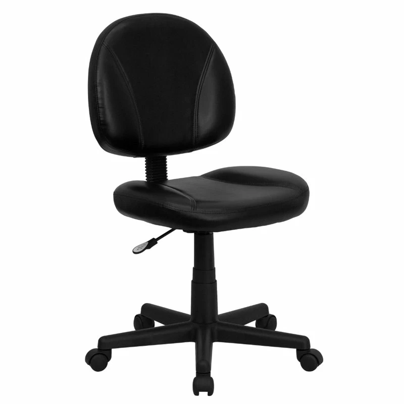 Pemberly Row Contemporary Ergonomic Office Swivel Chair In Black 3 Pemberly Row Contemporary Ergonomic Office Swivel Chair In Black
