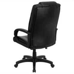 Pemberly Row Contemporary High Back Executive Office Chair In Black -CYMAX Sales 2774029 3 L