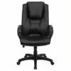 Pemberly Row Contemporary High Back Executive Office Chair In Black 2 Pemberly Row Contemporary High Back Executive Office Chair In Black -CYMAX Sales 2774029 L