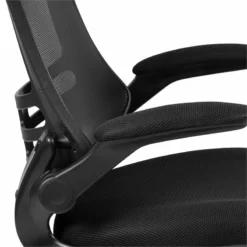 Pemberly Row Contemporary Mid-Back Mesh Office Chair In Black -CYMAX Sales 2774062 16 L