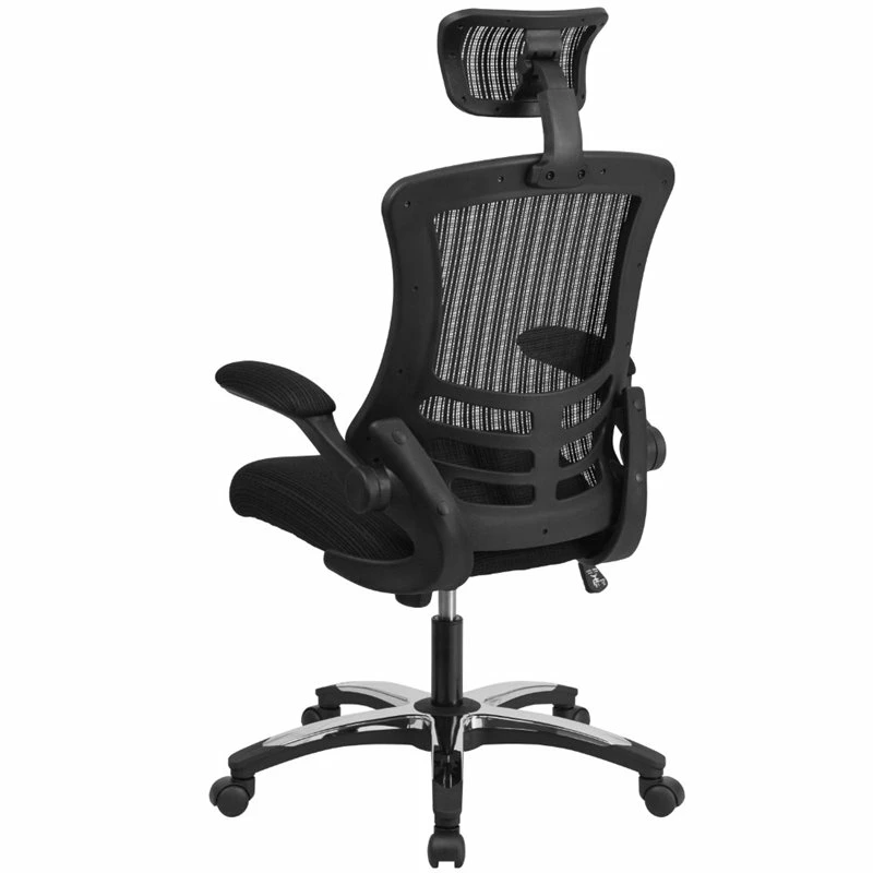 Pemberly Row High Back Executive Office Swivel Chair In Black 6 Pemberly Row High Back Executive Office Swivel Chair In Black - Image 4