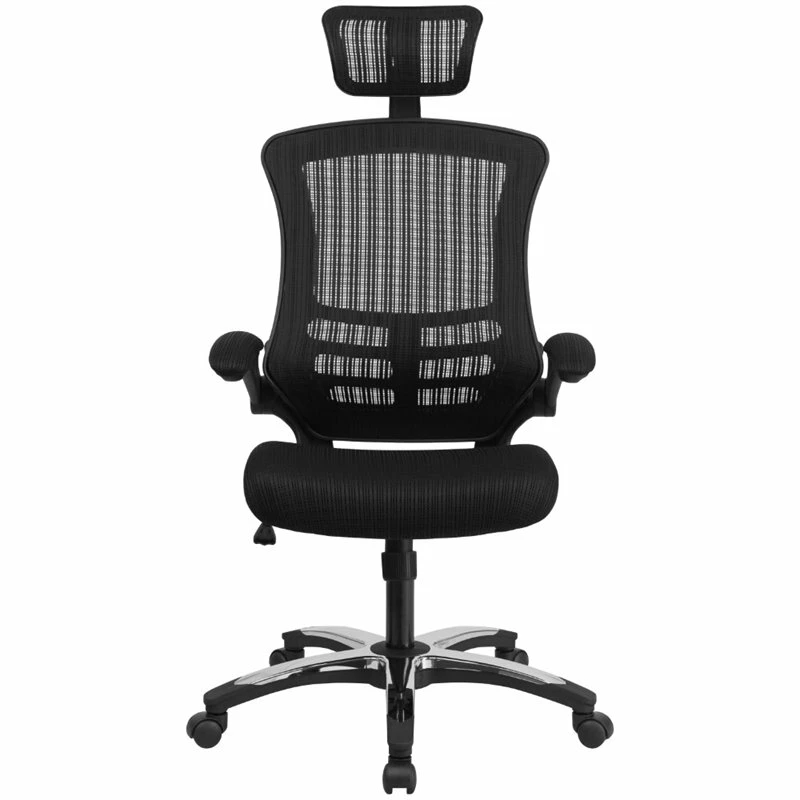 Pemberly Row High Back Executive Office Swivel Chair In Black 7 Pemberly Row High Back Executive Office Swivel Chair In Black - Image 5