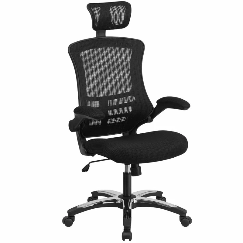 Pemberly Row High Back Executive Office Swivel Chair In Black 3 Pemberly Row High Back Executive Office Swivel Chair In Black