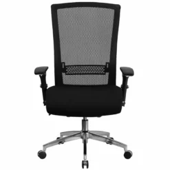 Pemberly Row Contemporary High Back Mesh Swivel Office Chair In Black -CYMAX Sales 2774096 3 L