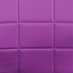 Pemberly Row Mid Back Faux Leather Swivel Office Chair In Purple -CYMAX Sales 2774115 10 L