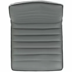 Pemberly Row Low Back Faux Leather Office Swivel Chair In Light Gray 17 Pemberly Row Low Back Faux Leather Office Swivel Chair In Light Gray -CYMAX Sales 2774233 3 L