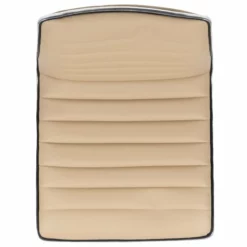 Pemberly Row Low Back Faux Leather Office Swivel Chair In Tan -CYMAX Sales 2774234 3 L