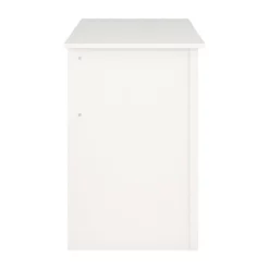 Pemberly Row Two Drawer Desk - Classic White Engineered Wood 17 Pemberly Row Two Drawer Desk - Classic White Engineered Wood -CYMAX Sales 2774313 3 L