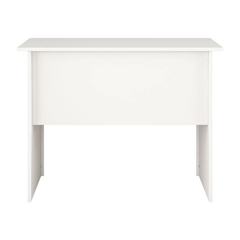 Pemberly Row Two Drawer Desk - Classic White Engineered Wood 9 Pemberly Row Two Drawer Desk - Classic White Engineered Wood - Image 7