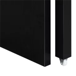 Pemberly Row Console/Sliding Desk With Drawer And Riser In Black Wood Finish -CYMAX Sales 2774443 6 L