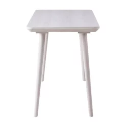 Pemberly Row Mid-century Wood Writing Desk In White Oak Finish 10 Pemberly Row Mid-century Wood Writing Desk In White Oak Finish -CYMAX Sales 2774663 2 L