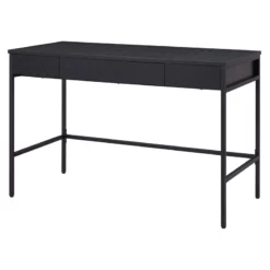 Pemberly Row Modern / Contemporary 47" Black/Metal Home Office -CYMAX Sales 2774773 6 L