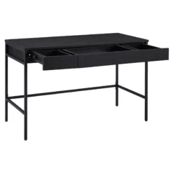 Pemberly Row Modern / Contemporary 47" Black/Metal Home Office -CYMAX Sales 2774773 8 L