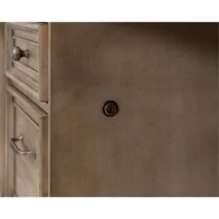 Pemberly Row Wood Double Pedestal Executive Office Desk In Light Brown -CYMAX Sales 2775186 27 L