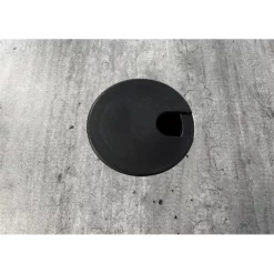 Pemberly Row Modern Wood Laminate Double Pedestal Executive Desk Concrete Gray -CYMAX Sales 2775201 10 L