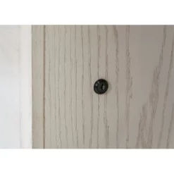 Pemberly Row Assembled Rustic Desk Office Writing Table Wood Credenza In White -CYMAX Sales 2775204 6 L