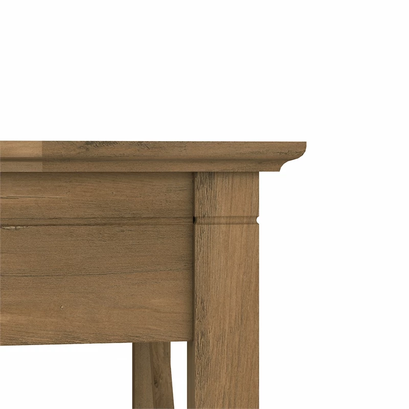 Pemberly Row Contemporary Engineered Wood Writing Desk In Reclaimed Pine 5 Pemberly Row Contemporary Engineered Wood Writing Desk In Reclaimed Pine - Image 3