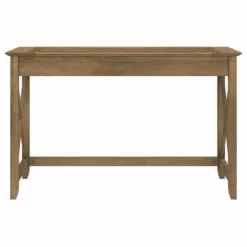 Pemberly Row Contemporary Engineered Wood Writing Desk In Reclaimed Pine 14 Pemberly Row Contemporary Engineered Wood Writing Desk In Reclaimed Pine -CYMAX Sales 2775969 15 L