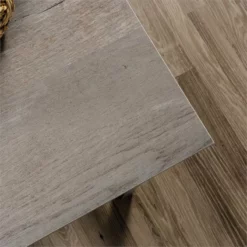 Pemberly Row L-shaped Farmhouse Engineered Wood Computer Desk In Mystic Oak -CYMAX Sales 2776004 16 L