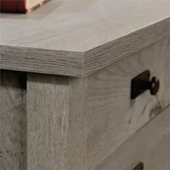 Pemberly Row L-shaped Farmhouse Engineered Wood Computer Desk In Mystic Oak -CYMAX Sales 2776004 18 L