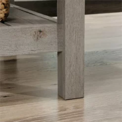 Pemberly Row L-shaped Farmhouse Engineered Wood Computer Desk In Mystic Oak -CYMAX Sales 2776004 26 L