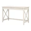 Pemberly Row Farmhouse Engineered Wood Writing Desk In Line White Oak -CYMAX Sales 2776042 7 L