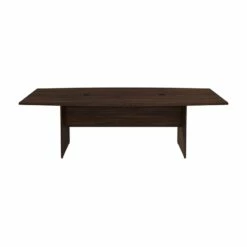 BBF 96"W Boat Shaped Engineered Wood Conference Table In Black Walnut 12 BBF 96"W Boat Shaped Engineered Wood Conference Table In Black Walnut -CYMAX Sales 2776451 1 L