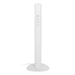 Power Anywhere Station-3AC/1USB- In White Metal -CYMAX Sales 2777221 2 L