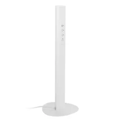 Power Anywhere Station-3AC/1USB- In White Metal -CYMAX Sales 2777221 3 L