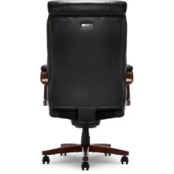 Pemberly Row 32" Upholstered Modern Faux Leather Executive Office Chair In Black 27 Pemberly Row 32" Upholstered Modern Faux Leather Executive Office Chair In Black -CYMAX Sales 2784337 28 L