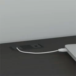 Salinas Small Computer Desk With Hutch In Cape Cod Gray - Engineered Wood -CYMAX Sales 343187 6 L