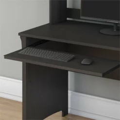 Salinas Small Computer Desk With Hutch In Cape Cod Gray - Engineered Wood -CYMAX Sales 343187 7 L