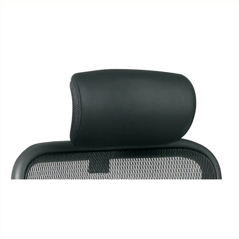 Office Star SPACE Leather Headrest In Black (Fits 818 Only) 3 Office Star SPACE Leather Headrest In Black (Fits 818 Only)