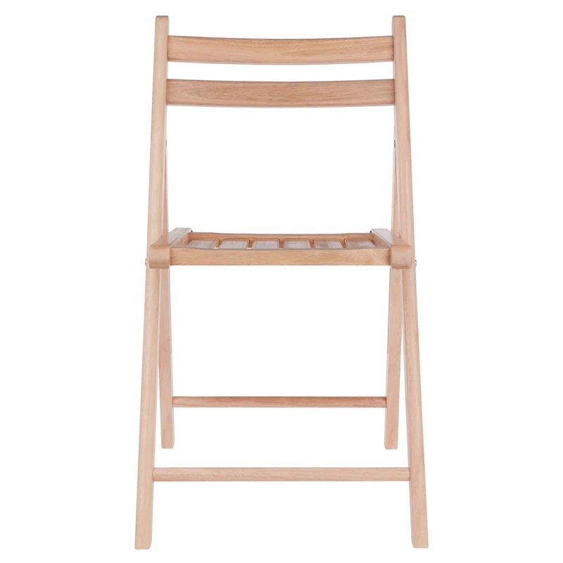 Winsome Robin Transitional Solid Wood Folding Chair In Teak (Set Of 4) 10 Winsome Robin Transitional Solid Wood Folding Chair In Teak (Set Of 4) - Image 8