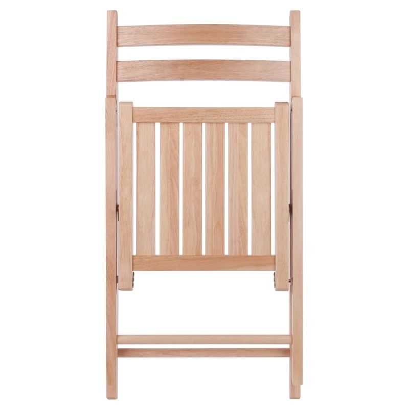 Winsome Robin Transitional Solid Wood Folding Chair In Teak (Set Of 4) 13 Winsome Robin Transitional Solid Wood Folding Chair In Teak (Set Of 4) - Image 11