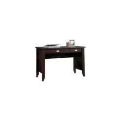 Sauder Shoal Creek Modern Wood Computer Desk In Jamocha Wood -CYMAX Sales 437751 4 L