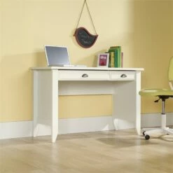 Sauder Shoal Creek Modern Wood Computer Desk In Jamocha Wood -CYMAX Sales 437759 2 L