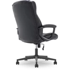 Serta Connor Office Chair Gray Bonded Leather 25 Serta Connor Office Chair Gray Bonded Leather -CYMAX Sales 442158 30 L