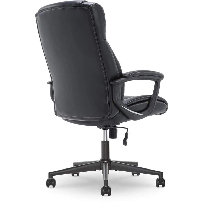 Serta Connor Office Chair Gray Bonded Leather 6 Serta Connor Office Chair Gray Bonded Leather - Image 4