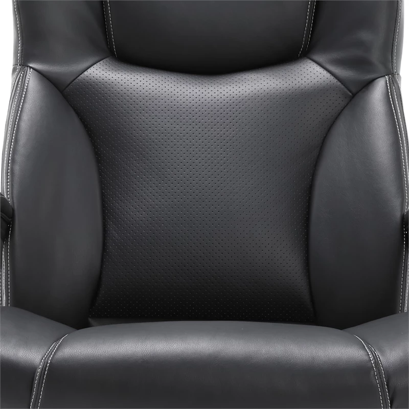 Serta Connor Office Chair Gray Bonded Leather 8 Serta Connor Office Chair Gray Bonded Leather - Image 6
