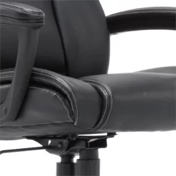 Serta Connor Office Chair Gray Bonded Leather 28 Serta Connor Office Chair Gray Bonded Leather -CYMAX Sales 442158 33 L