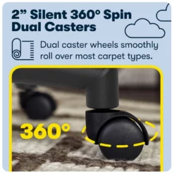 Serta Connor Office Chair Gray Bonded Leather 36 Serta Connor Office Chair Gray Bonded Leather -CYMAX Sales 442158 41 L