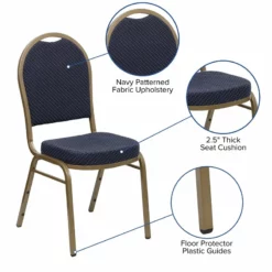 Flash Furniture Hercules Dome Back Banquet Stacking Chair In Beige 29 Flash Furniture Hercules Dome Back Banquet Stacking Chair In Beige -CYMAX Sales 454567 4 L