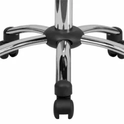 Flash Furniture Medical Ergonomic Stool Black And Chrome -CYMAX Sales 457616 7 L