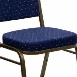 Flash Furniture Hercules Crown Back Banquet Stacking Chair In Blue -CYMAX Sales 462241 12 L 3