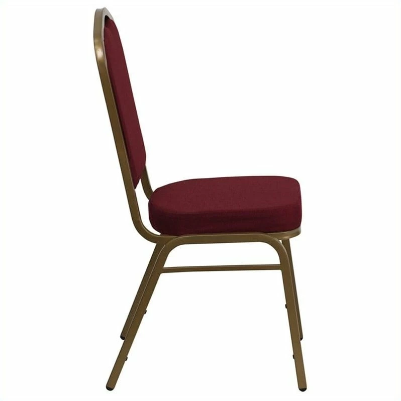 Flash Furniture Hercules Banquet Stacking Chair In Burgundy 5 Flash Furniture Hercules Banquet Stacking Chair In Burgundy - Image 3