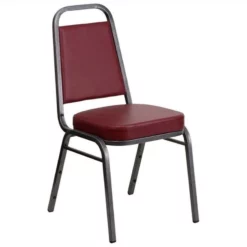 Flash Furniture Hercules Banquet Stacking Chair In Silver And Burgundy 23 Flash Furniture Hercules Banquet Stacking Chair In Silver And Burgundy -CYMAX Sales 462261 1 L