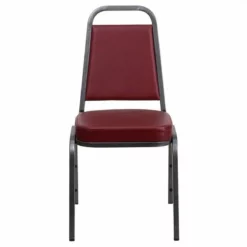Flash Furniture Hercules Banquet Stacking Chair In Silver And Burgundy 22 Flash Furniture Hercules Banquet Stacking Chair In Silver And Burgundy -CYMAX Sales 462261 L